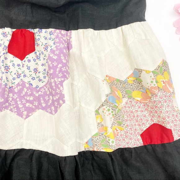 Madewell X Carleen Patchwork Surrounded Islands Floral Midi Dress - Picture 10 of 14